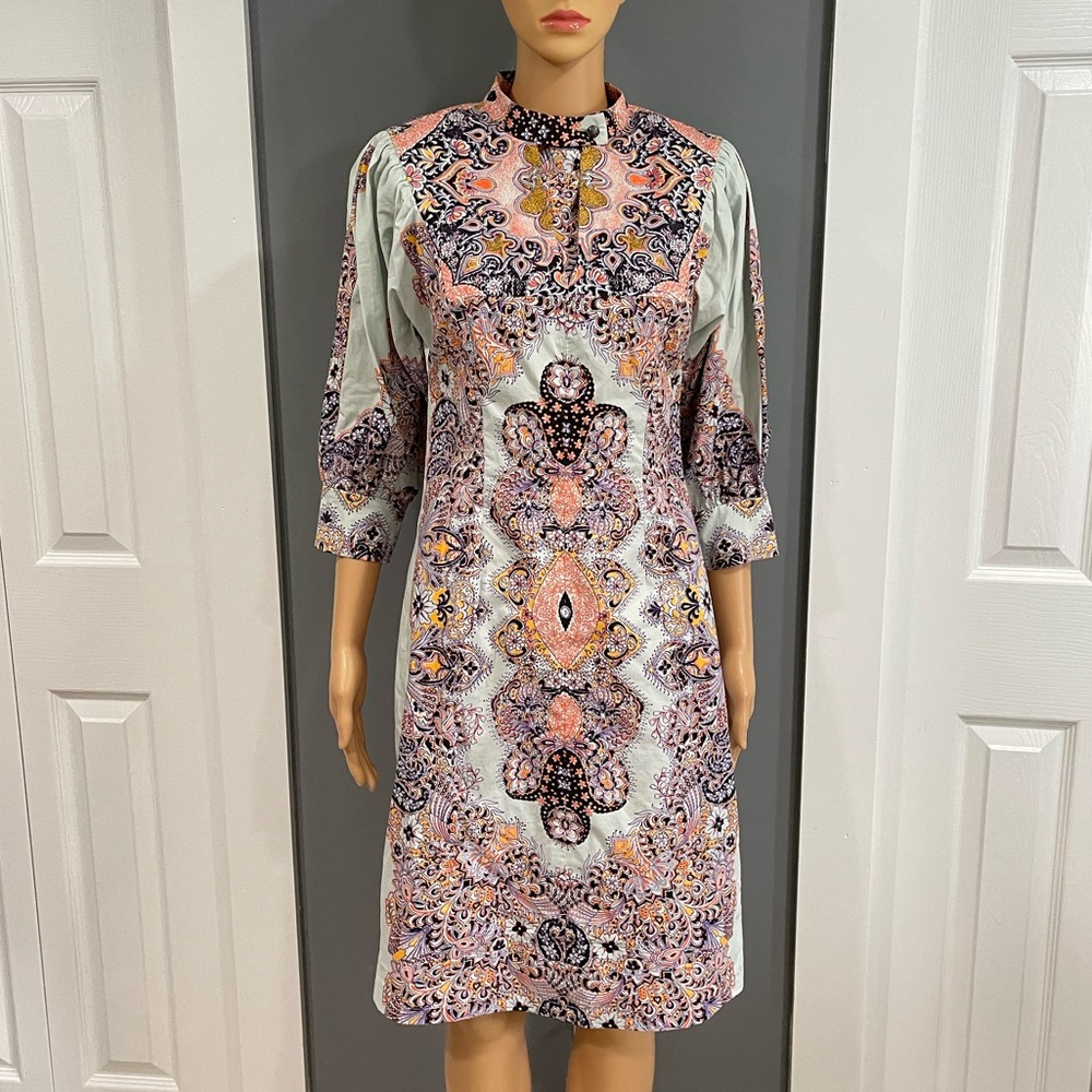 ETRO Foulard printed poplin dress